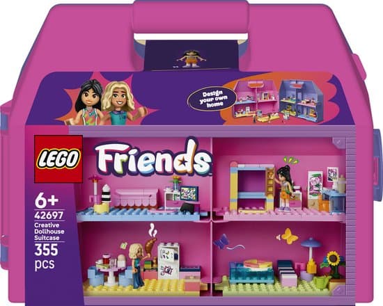 20% korting op LEGO Friends Creatieve Poppenhuiskoffer bij bol.com