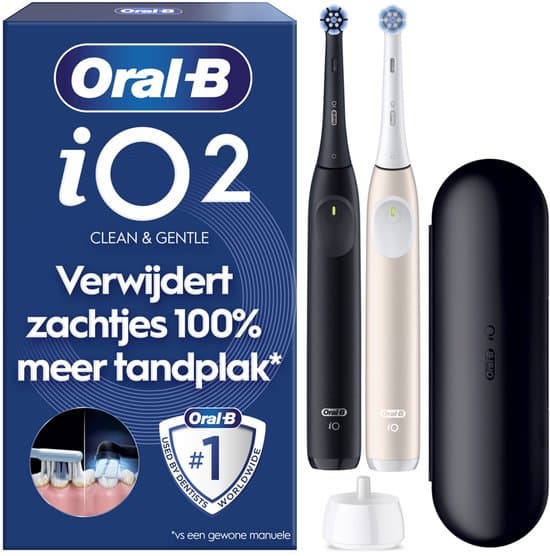 46% korting op Oral-B iO2 Elektrische Tandenborstels bij bol.com